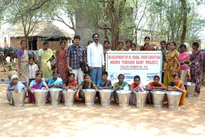 Sustainable Development through Dairy Products for 50 Women from Rural Villages